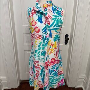 Aryeh Multicolor Sleeveless Mini Dress